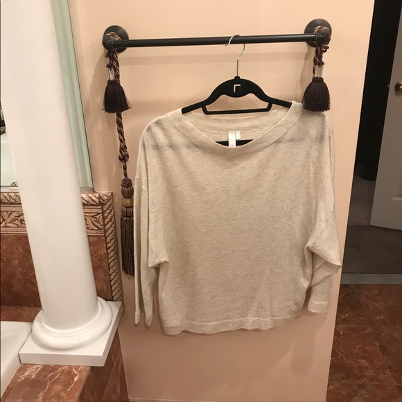 SHAE Dropped Shoulder Bell Sleeve Boatneck Sweater - Picture 6 of 7